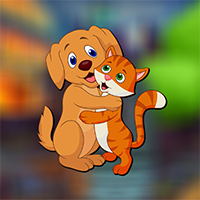 AVMGames Rescue Cute Cat and Dog Walkthrough